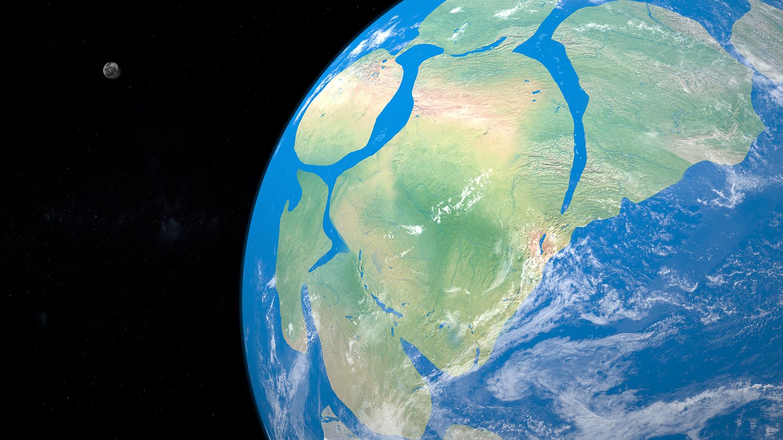 1600x900 How did the supercontinent Pangaea become seven separate continents?