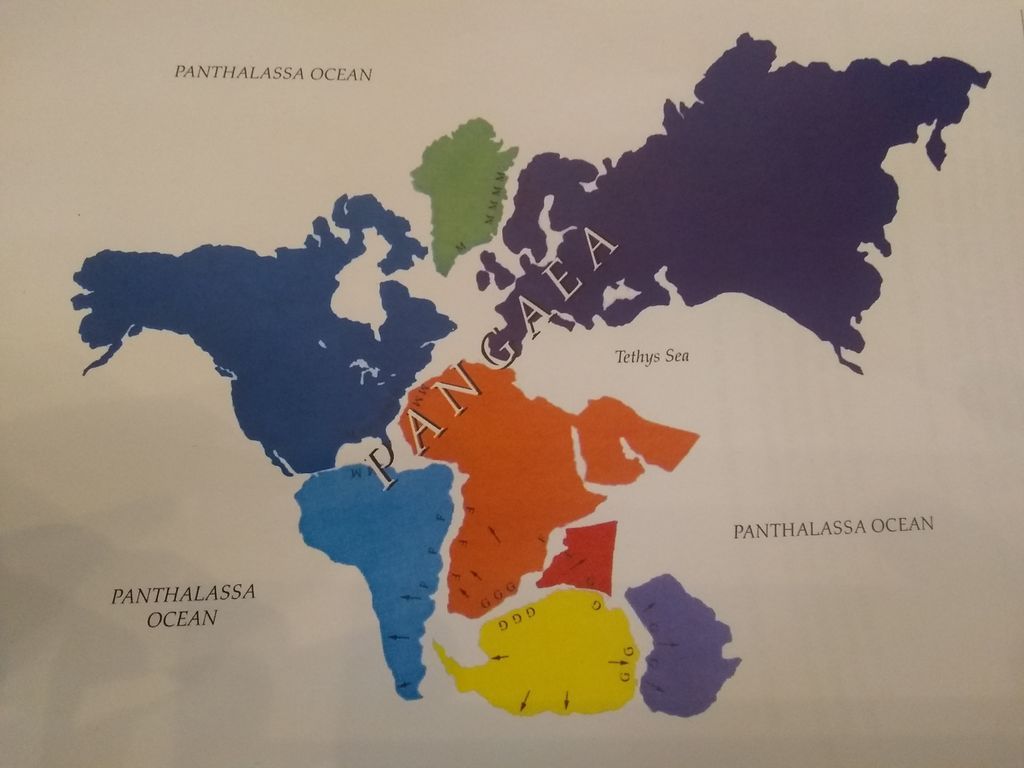 1024x768 Pangaea Map for Education : 5 Steps