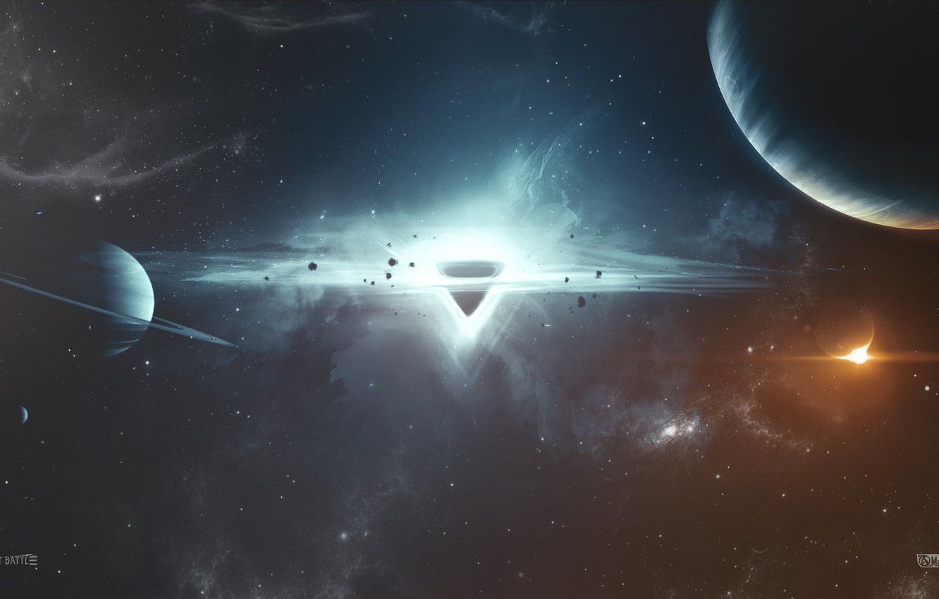 1332x850 Empty Space Wallpaper
