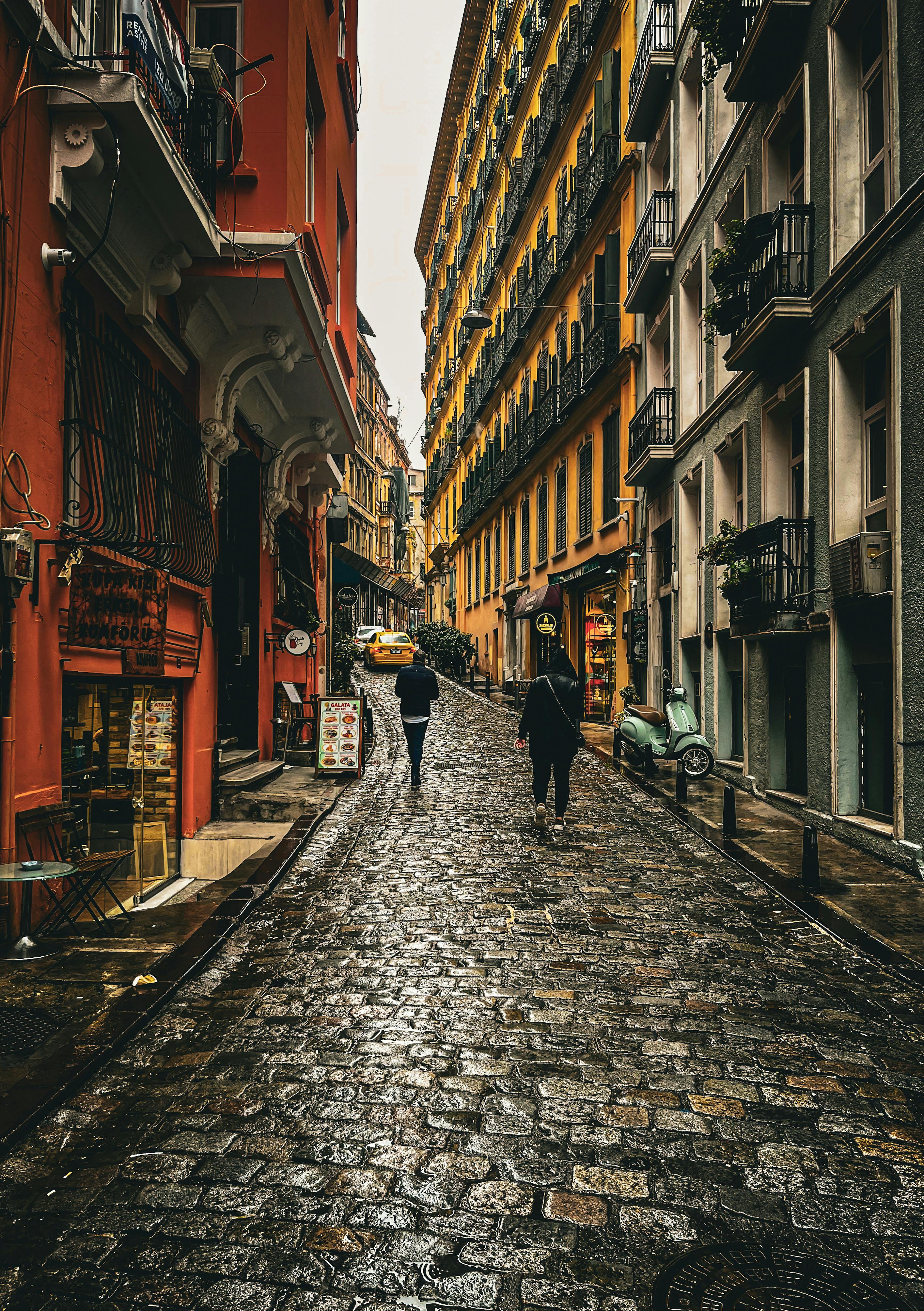 2831x4015 Back View of People Walking on Street · Free