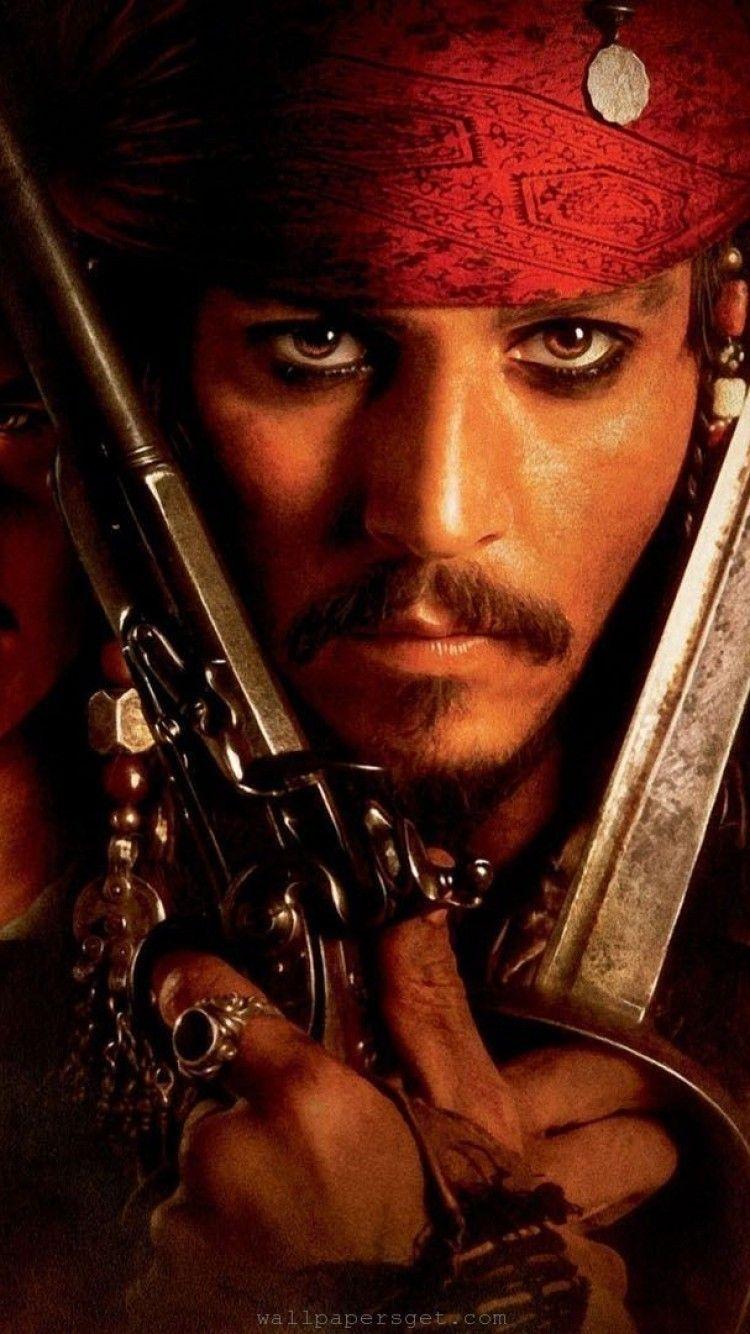 750x1334 Hình nền Johnny Depp iPhone 7 - Ultra HD Jack Sparrow HD