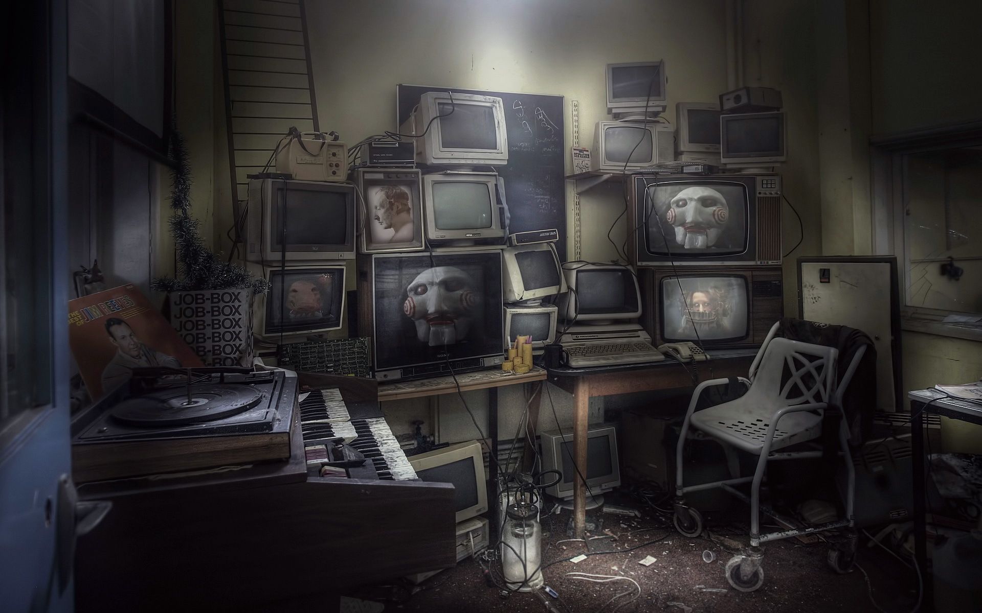 1920x1200 Wallpaper Decaying, Old Computer, Abandoned Building For Mobile And Desktop, Section Hi Tech, Resolution 1920x1200