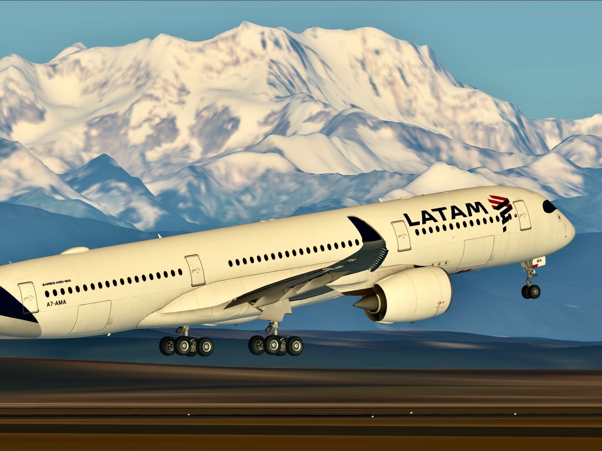 1920x1440 One last LATAM A350 flight and Videos Flight Community
