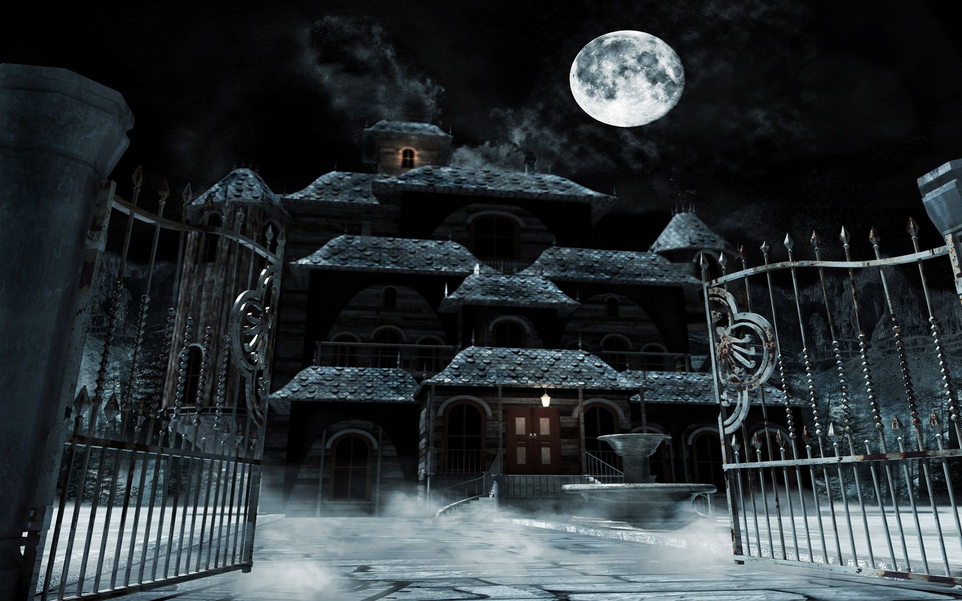 1920x1200 Haunted Places Wallpaper