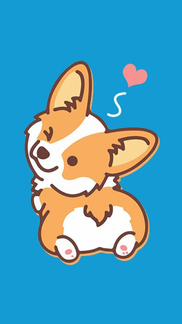 720x1280 Download Chibi Corgi Digital Art Wallpaper