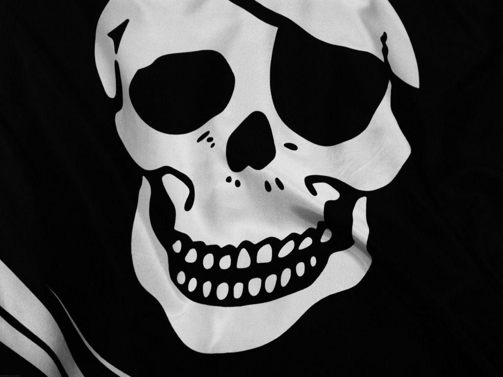 1024x768 Pirate Skull Wallpaper
