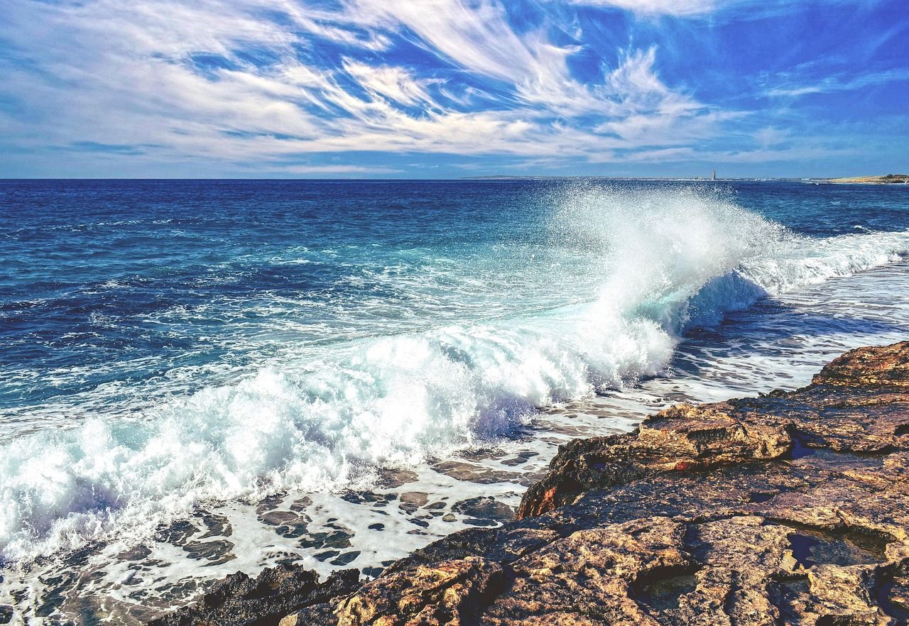 1280x882 Free Rocky Beach & Beach Image