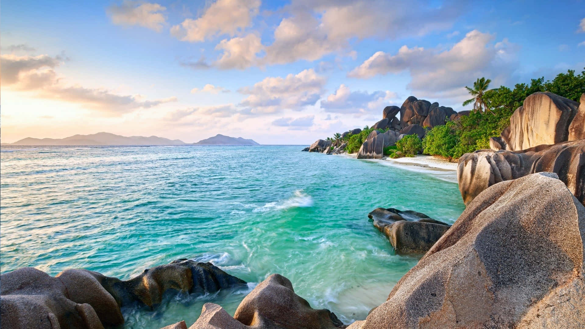1920x1080 Tropical Beach Scenes Wallpaper