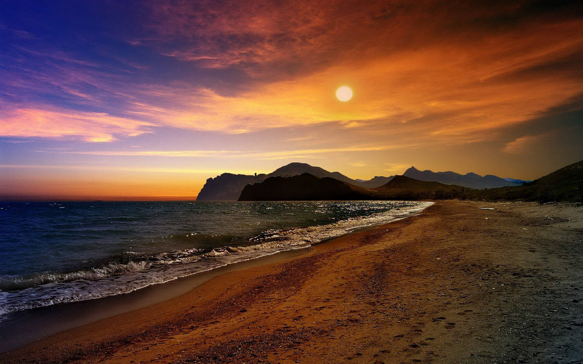 1920x1200 4k Beach Wallpaper