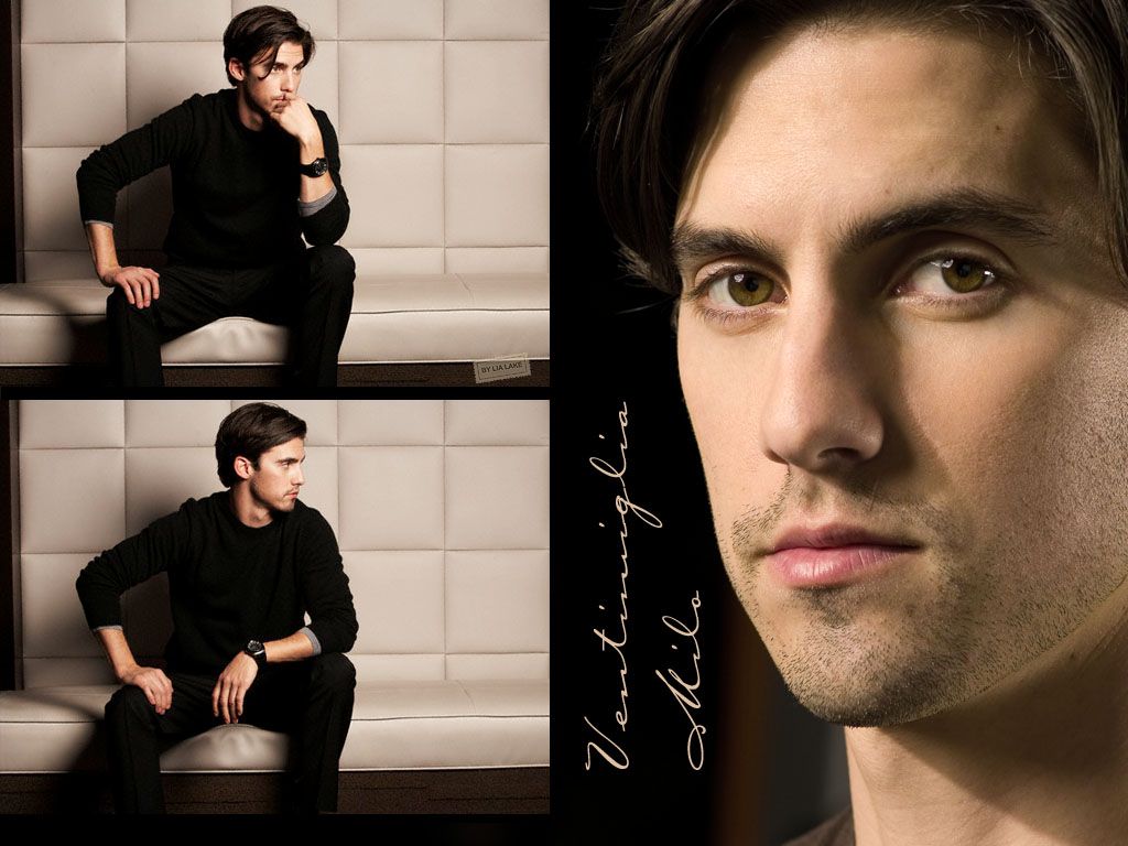 1024x768 Milo Ventimiglia 3. Wallpaper