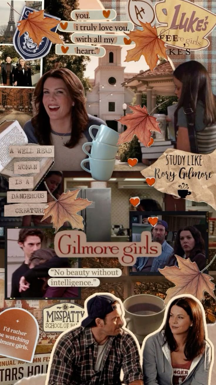 736x1308 gilmore girls aesthetic wallpaper