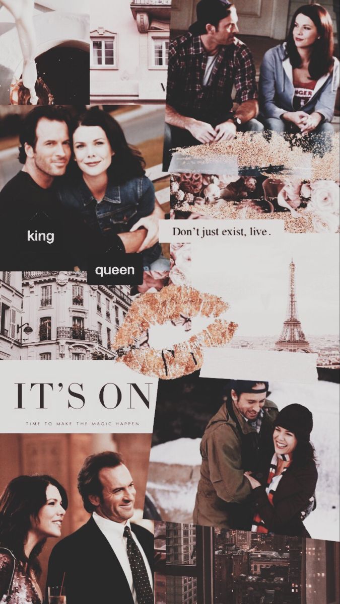 675x1200 luke + lorelai / javajunkie (gilmore girls) lockscreen