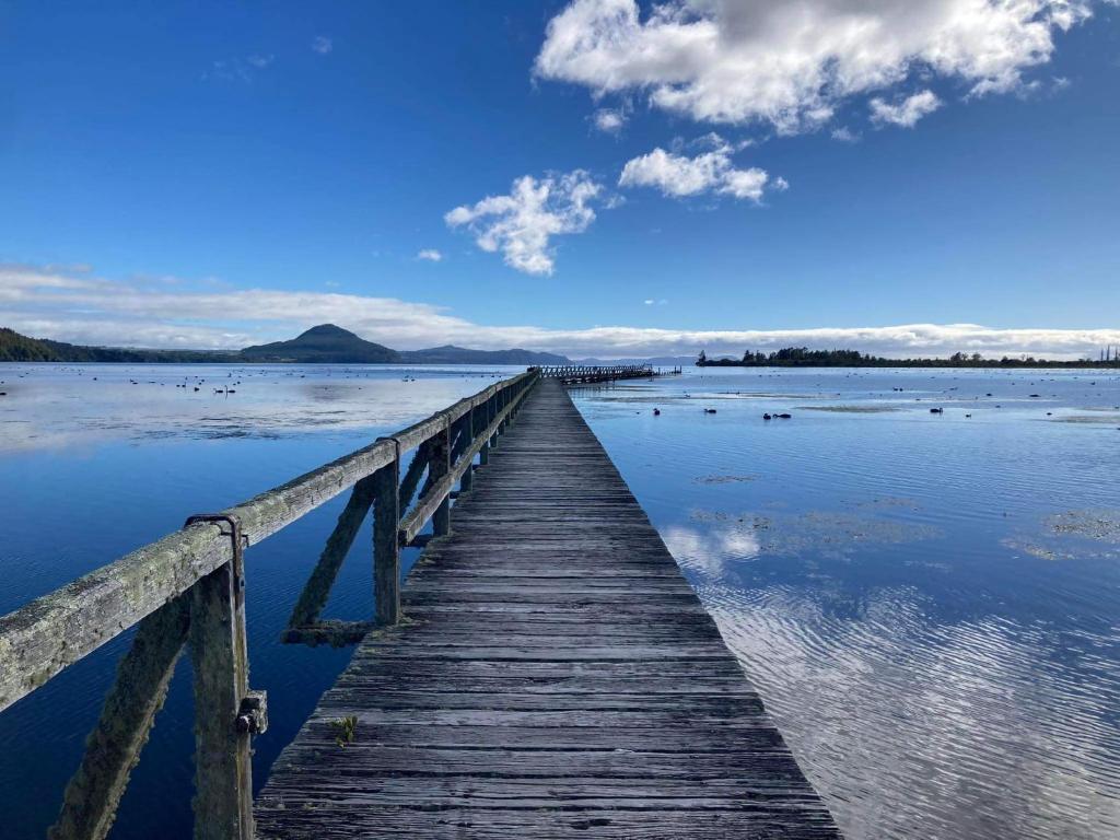1024x768 Kiwi cabin with geothermal pool by lake Taupo, Turangi (updated prices 2026)