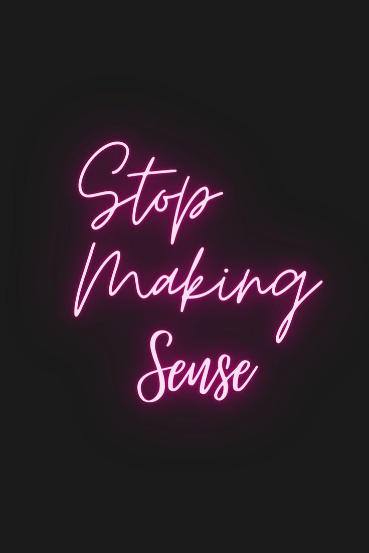 736x1104 Stop making sense wallpaper