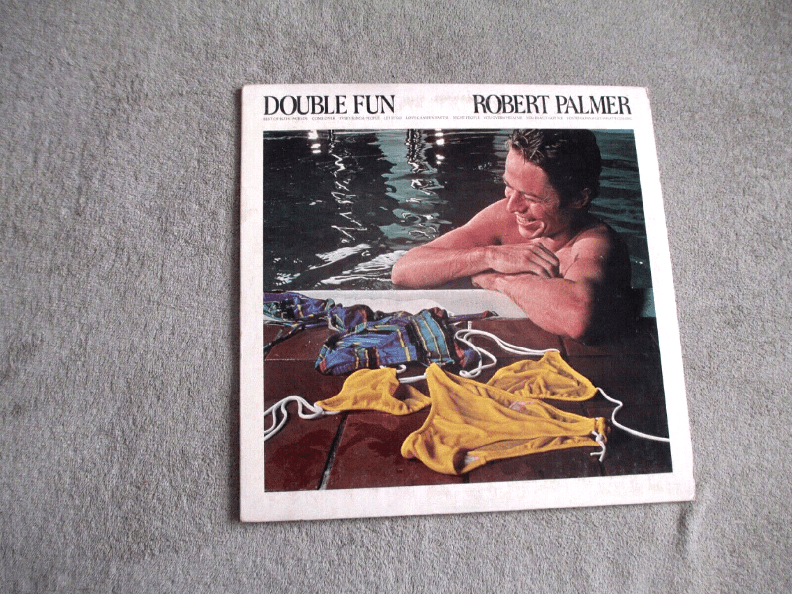 1600x1200 ROBERT PALMER Double Fun '78 LP ISLAND ILPS 9476 Rock UltraSonic EX+ Tested