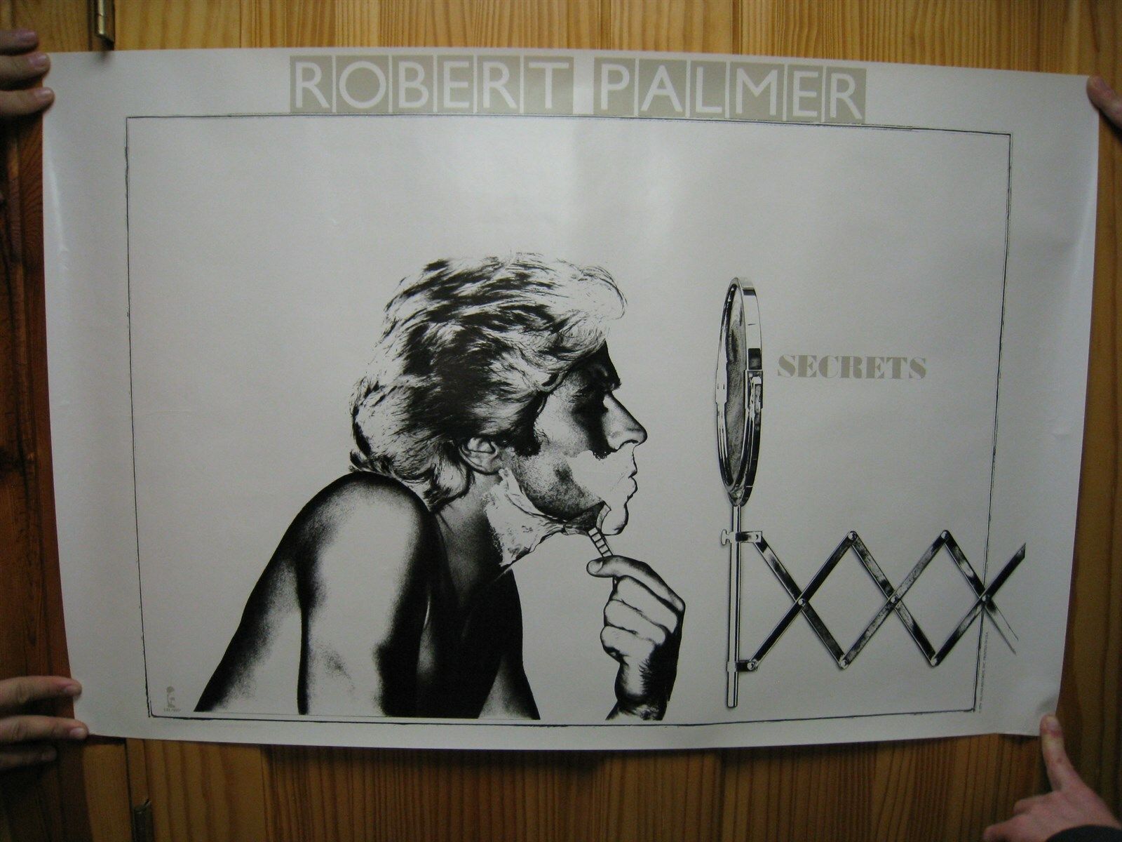 1600x1200 Robert Palmer Poster Secrets Shaving Face Power Station The