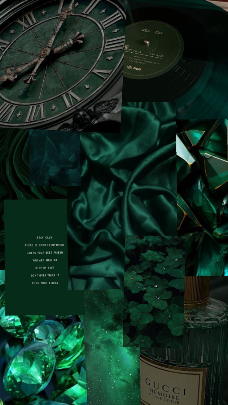 736x1308 Emerald green wallpaper aesthetic