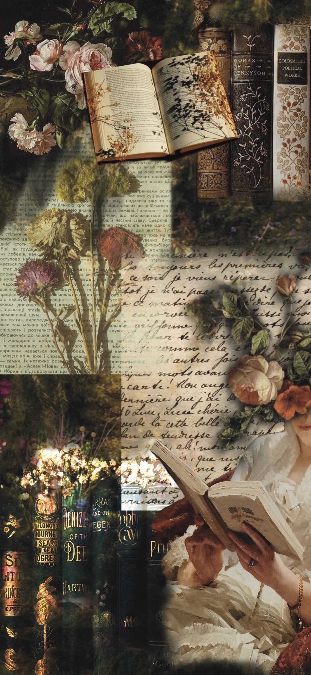 1181x2560 Fantasy Wallpaper and Ivory