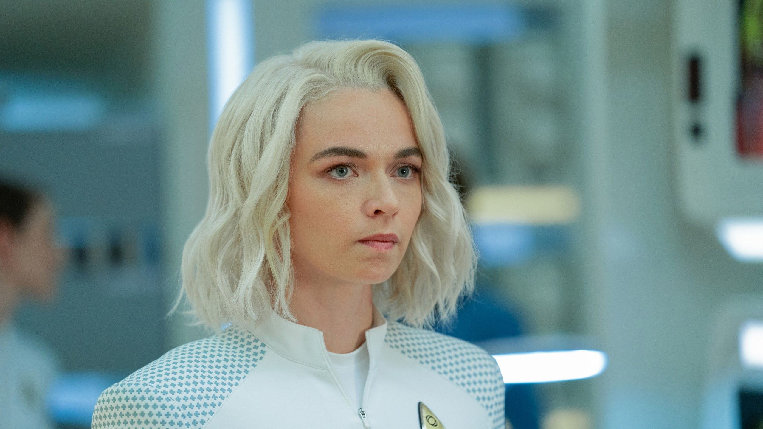 2560x1440 Jess Bush As Christine Chapel HD Star Trek Strange Wallpaper