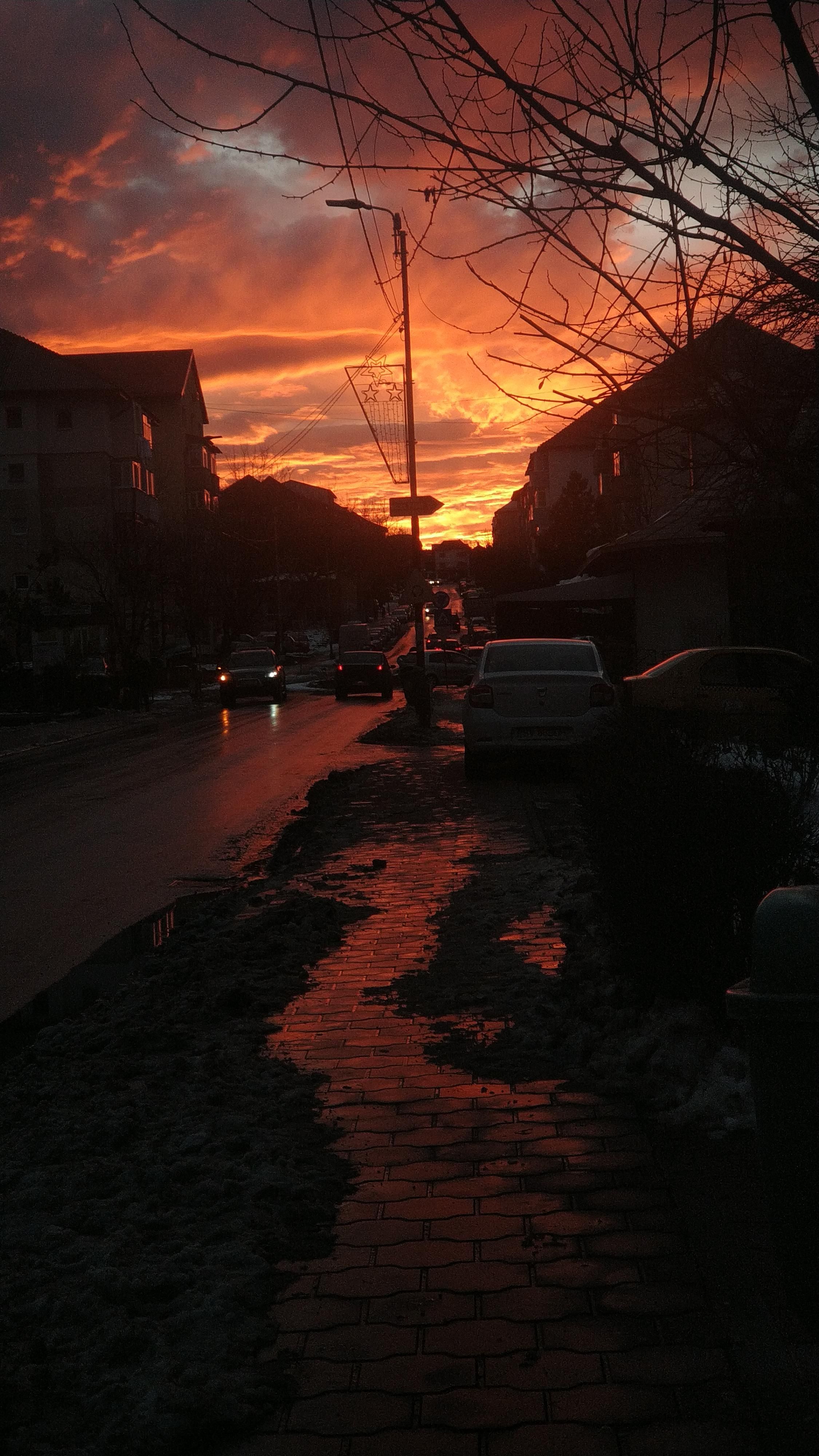 2250x4000 Small Town Wallpaper