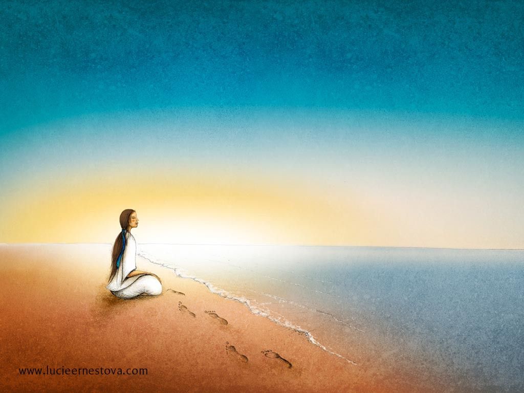 1024x768 Stillness Wallpaper
