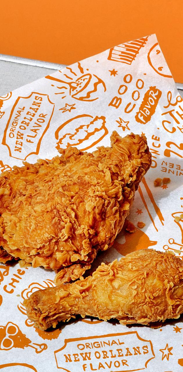 630x1280 Popeyes Chicken Wallpaper