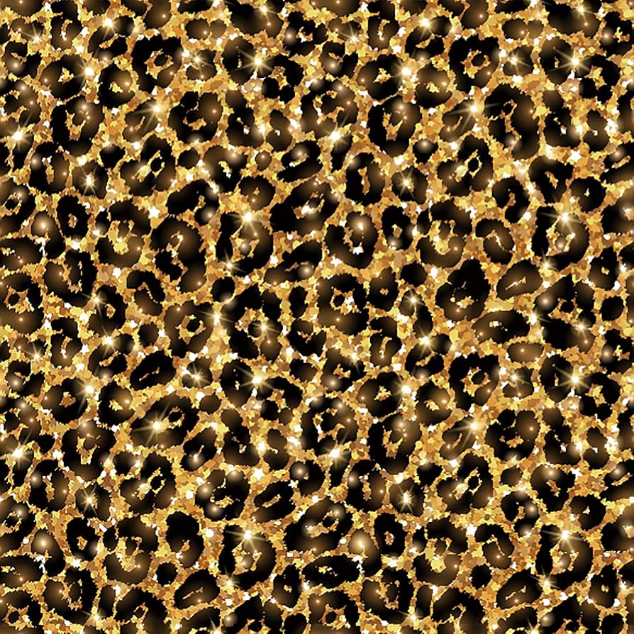894x894 Livelynine Leopard Wallpaper Stick and Peel Black and Gold Cheetah Print Wallpaper for Bedroom Bathroom Removable Self Adhesive Leopard Contact Paper Roll 17.5x78.8 Decorative Animal Fur Vinyl Wrap