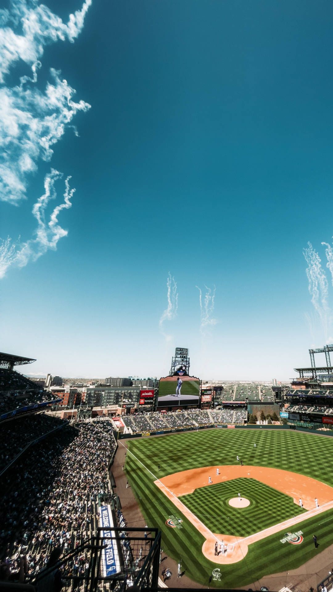 1080x1920 iPhone Baseball Wallpaper
