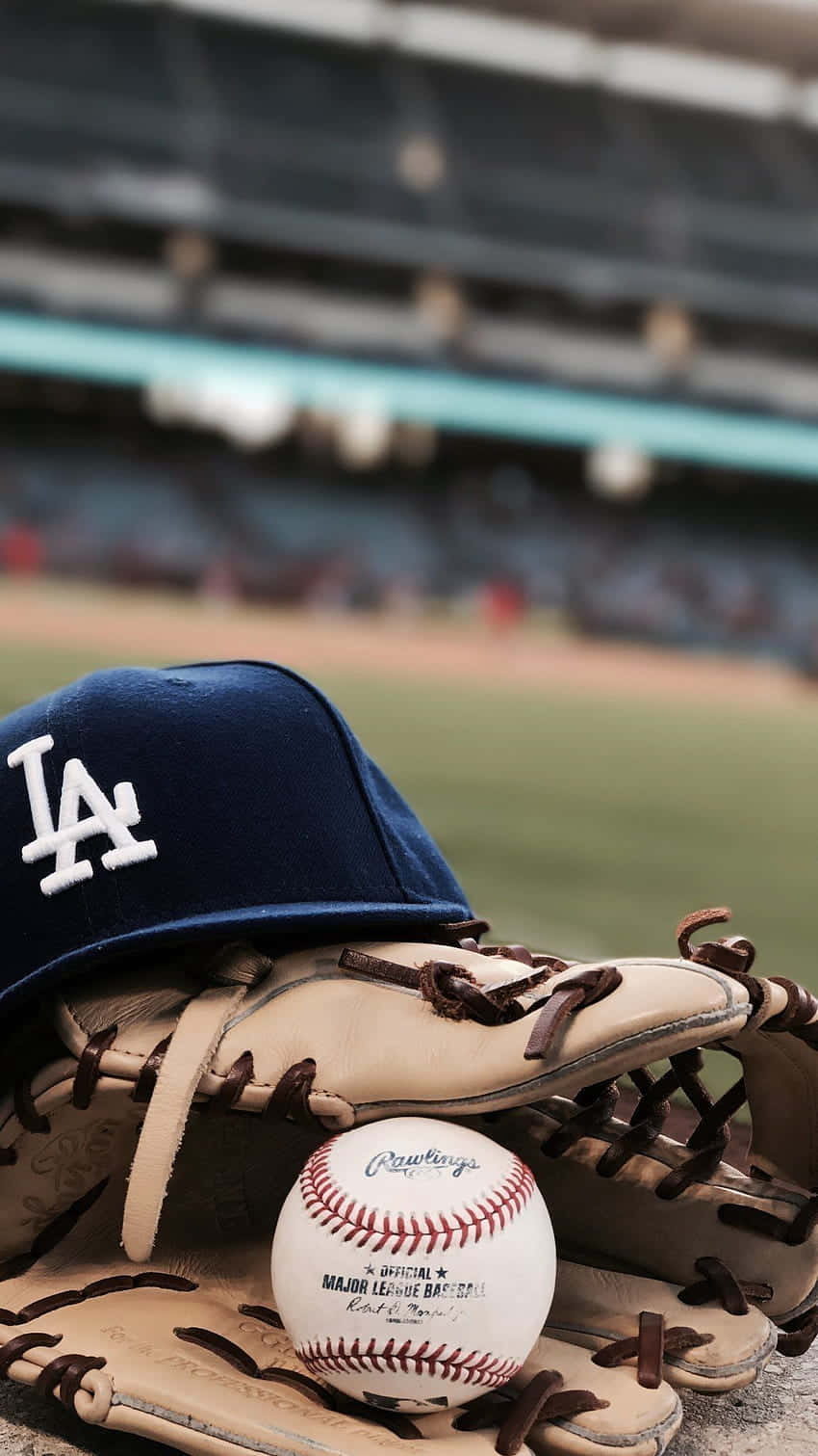 850x1511 Download Baseball Gearand Stadium Wallpaper