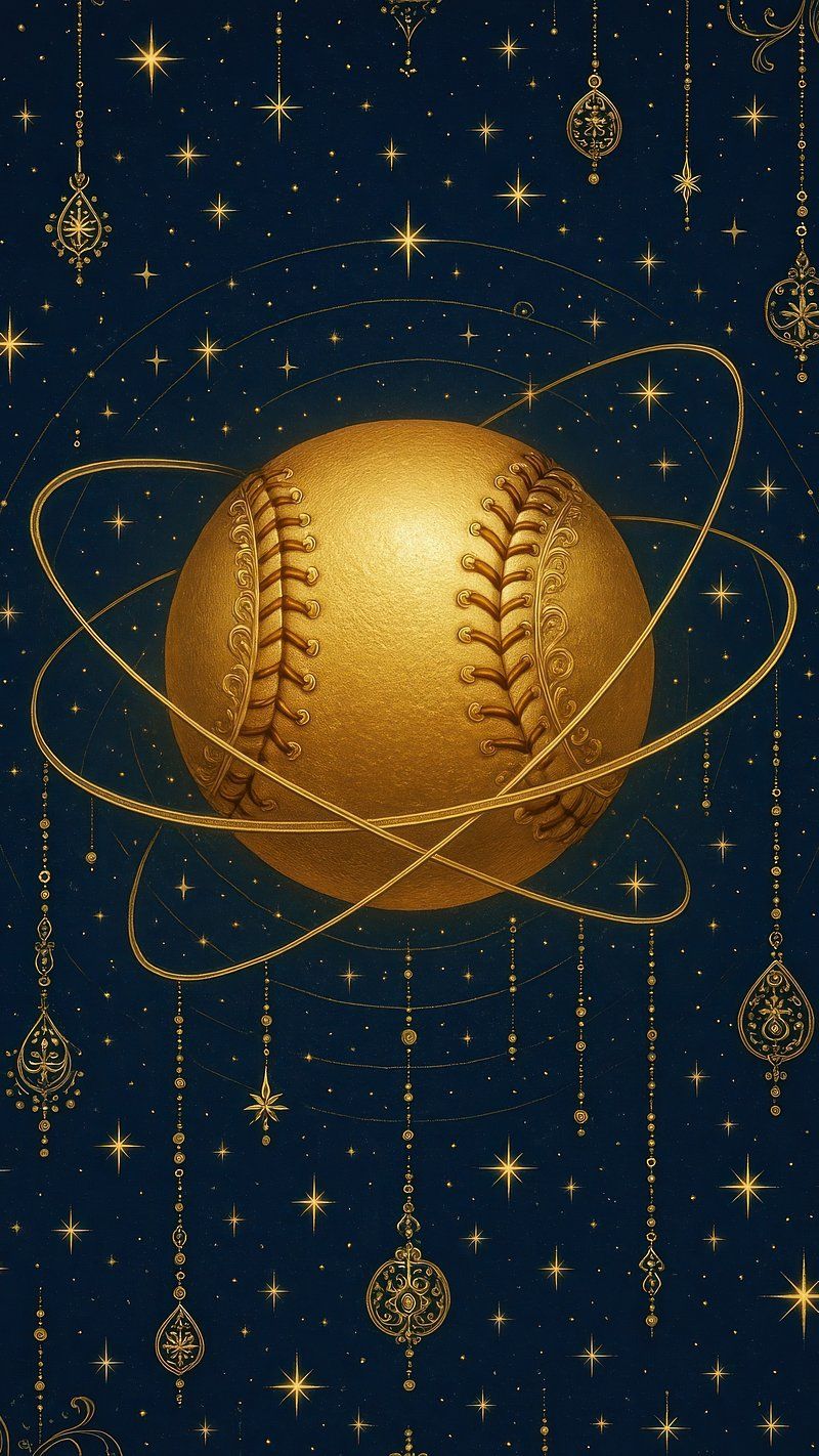 800x1422 Softball Gold Image Wallpaper