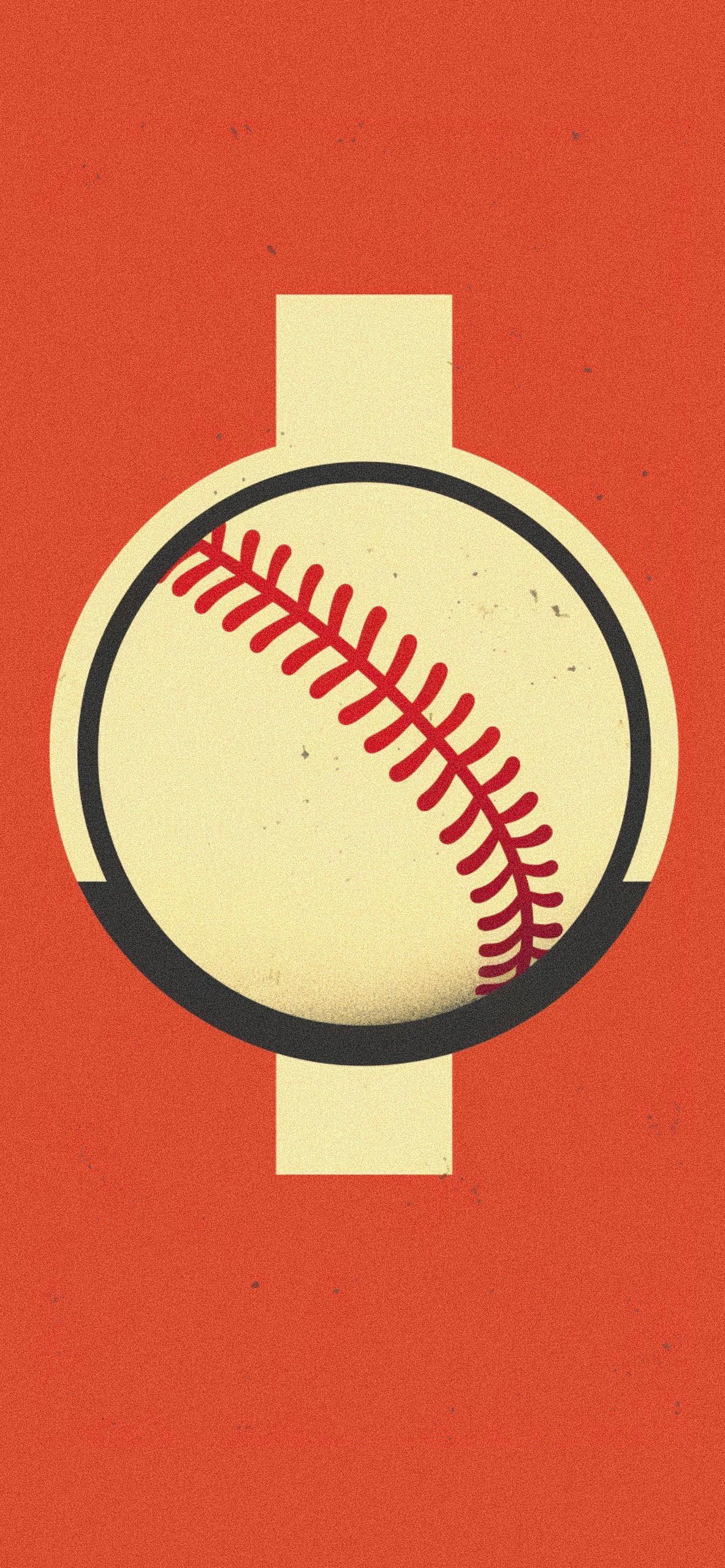 1183x2560 Baseball Phone Wallpaper, HD Background