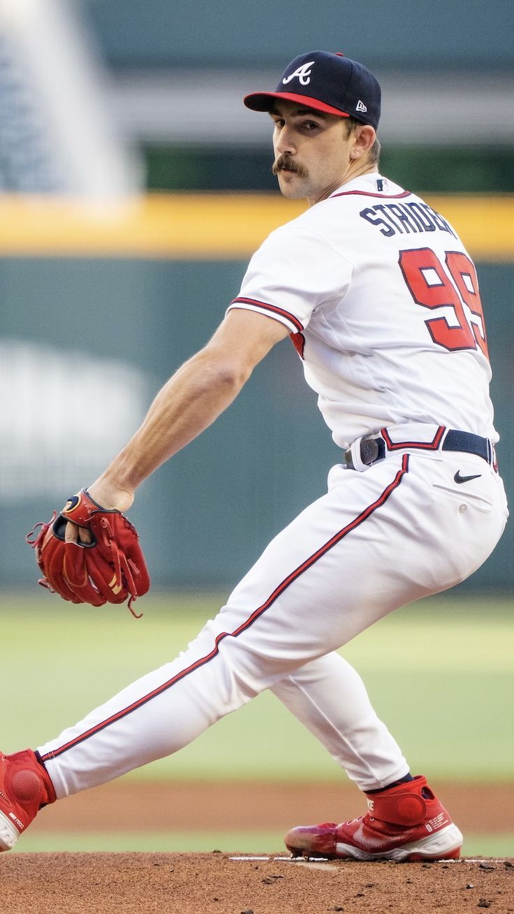 736x1308 Spencer Strider. Atlanta Braves vs. Miami Marlins 4.2023