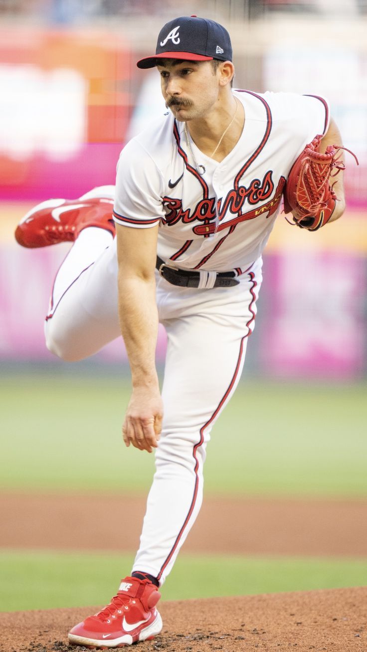 736x1308 Spencer Strider. Atlanta Braves vs. Miami Marlins 4.2023