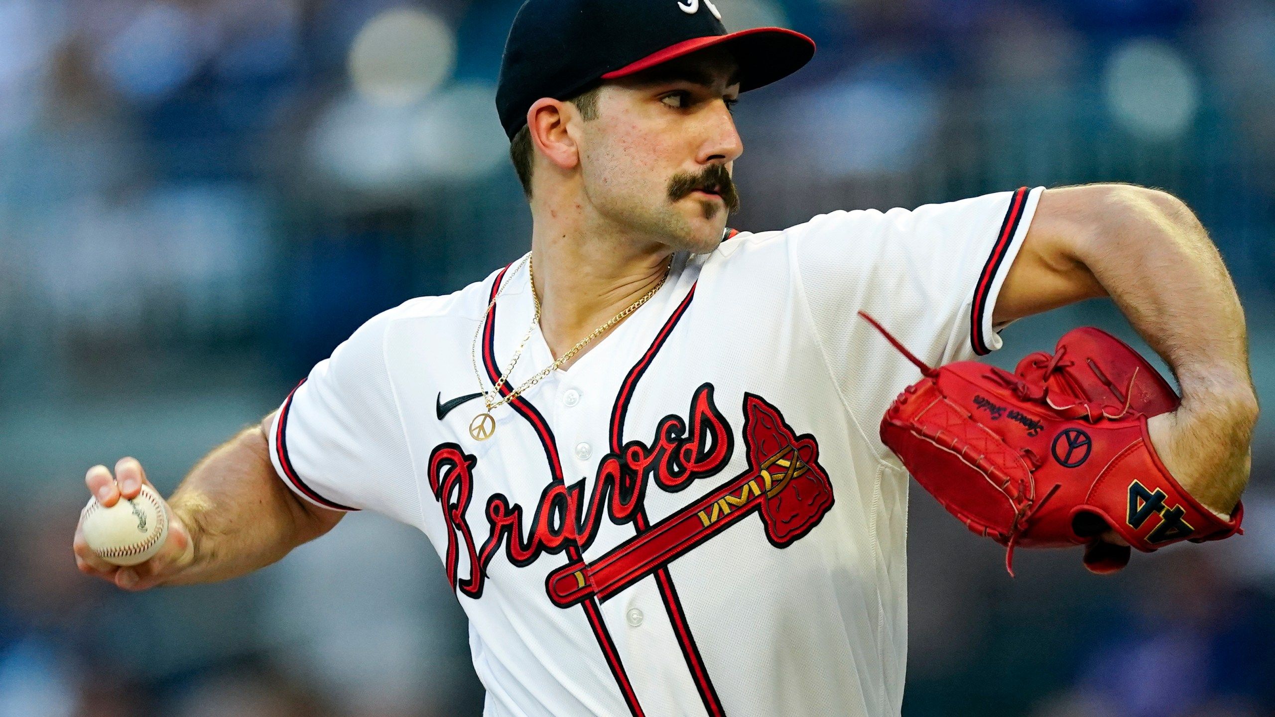 2560x1440 Braves rookie Strider fans Atlanta record 16 in win over Rox