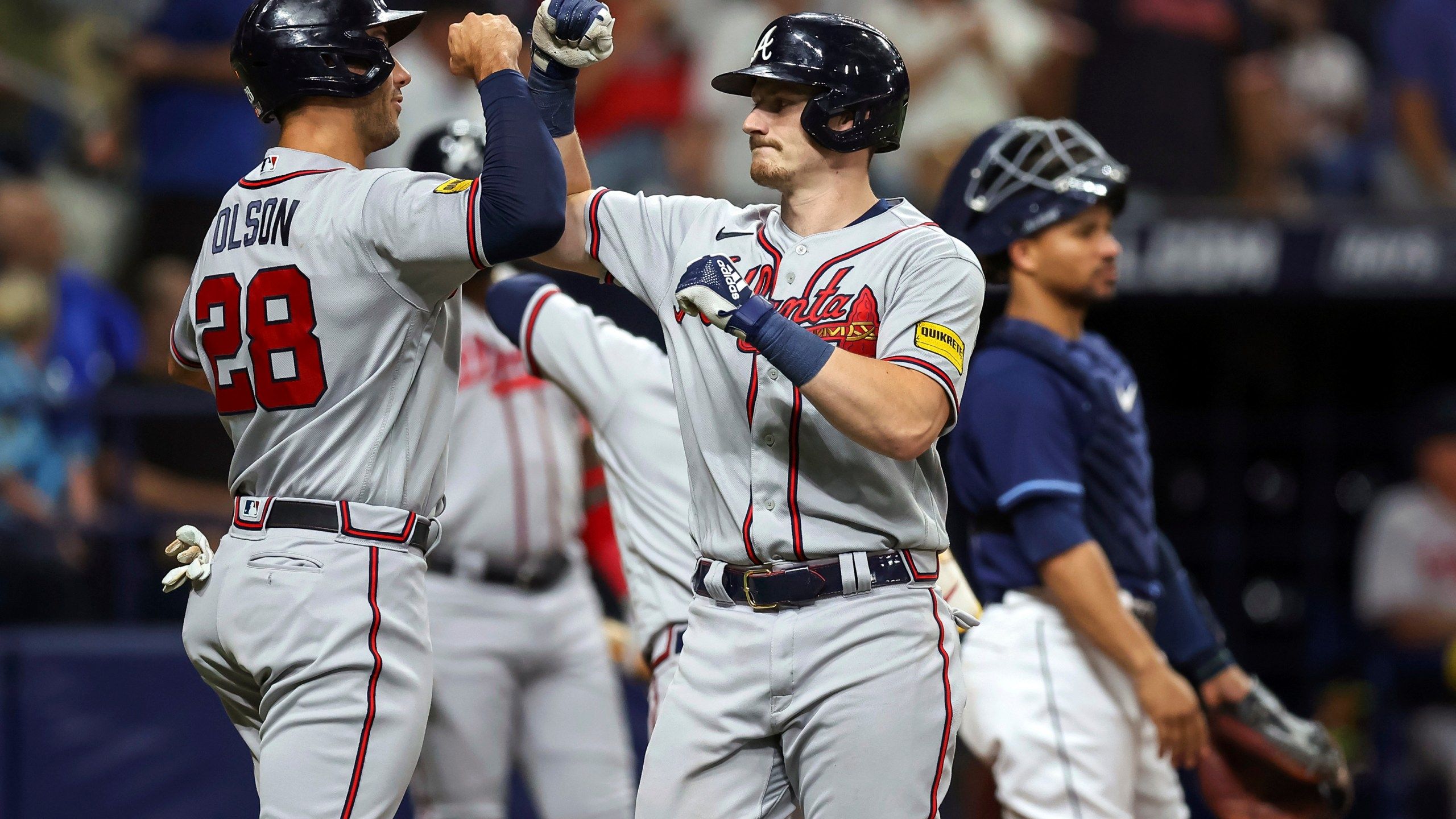 2560x1440 Strider Cruises, The Majors Best Braves Pound The Rays 6 1 In Battle Of Top Teams