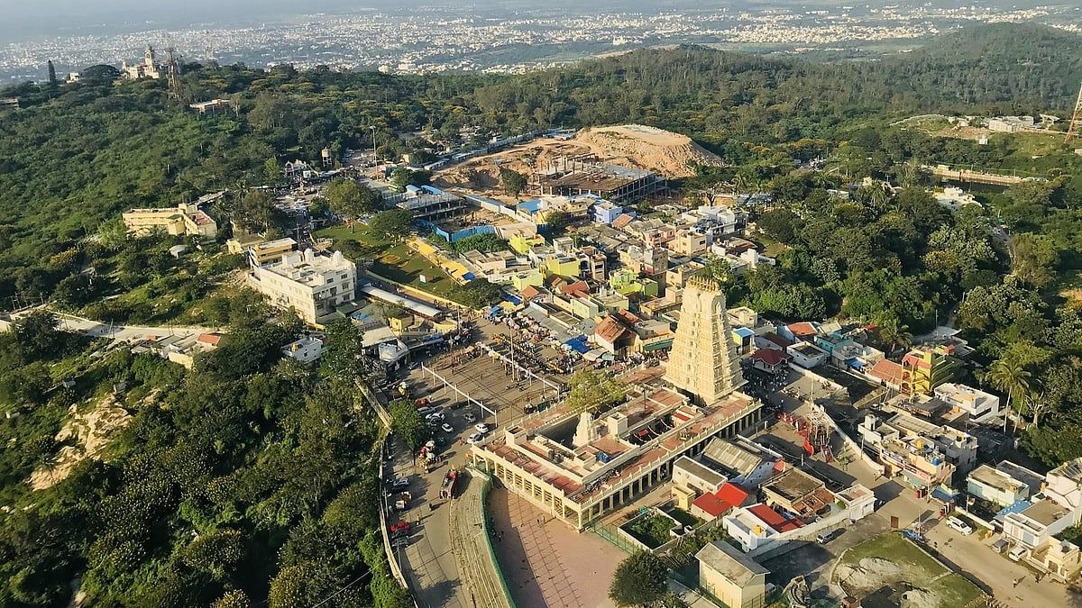1200x675 Chamundi Hill closed to tourists, visitors on Sunday over Mahisha Dasara row