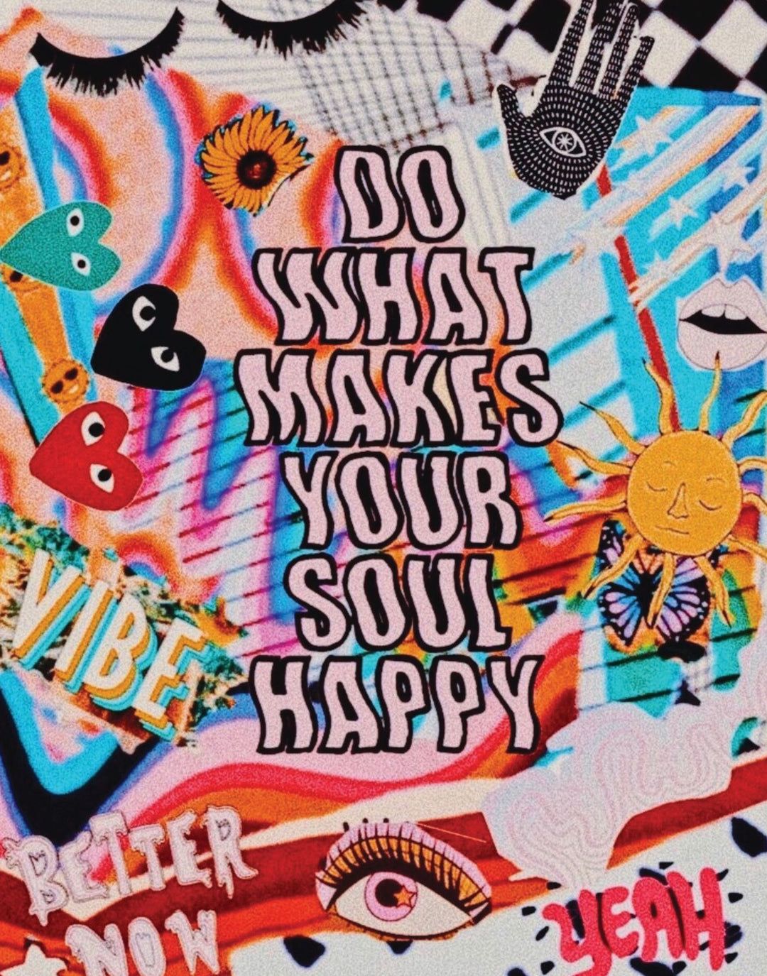 1080x1375 HAPPY SOUL COLLAGE POSTER