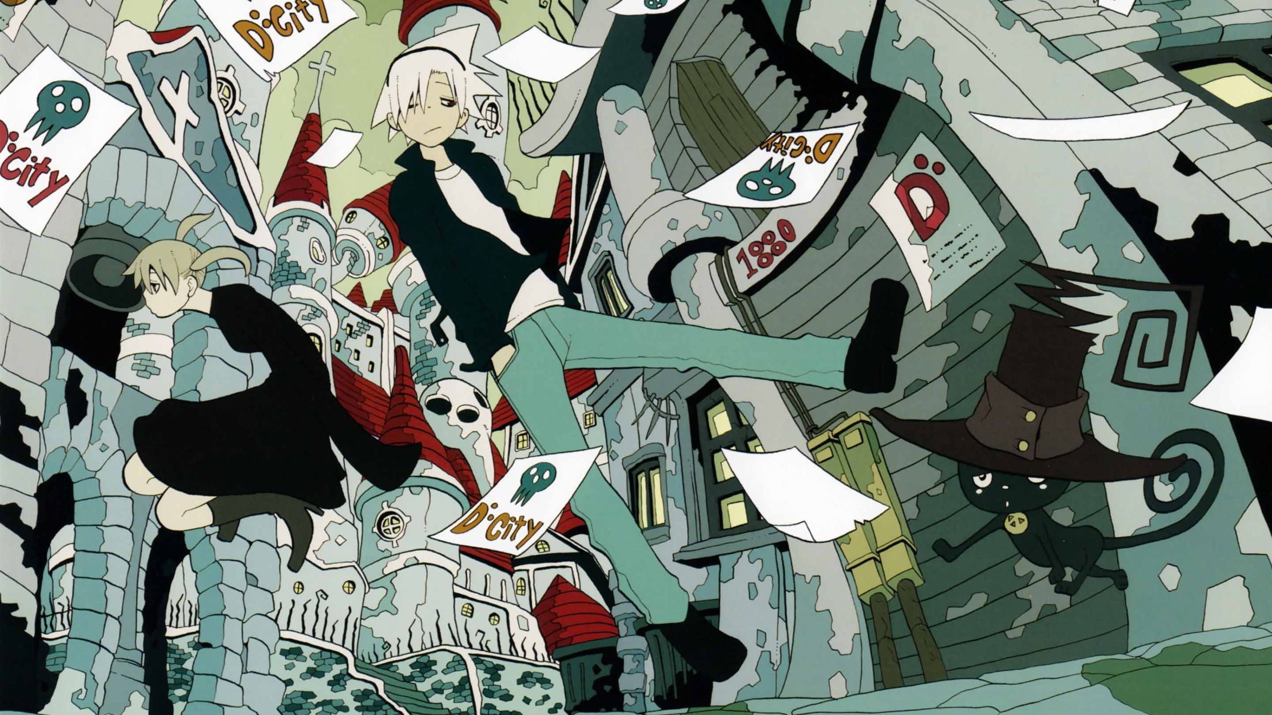 2560x1440 Soul Eater MacBook Air Wallpaper Download