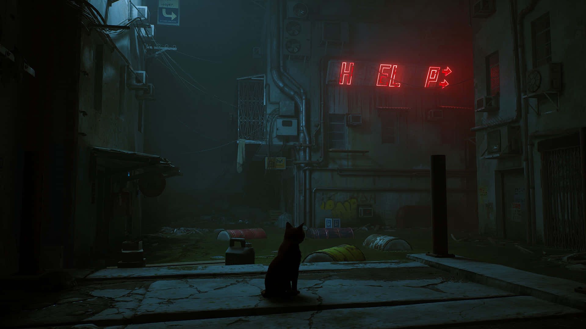 1920x1080 Dark Dystopian Wallpaper