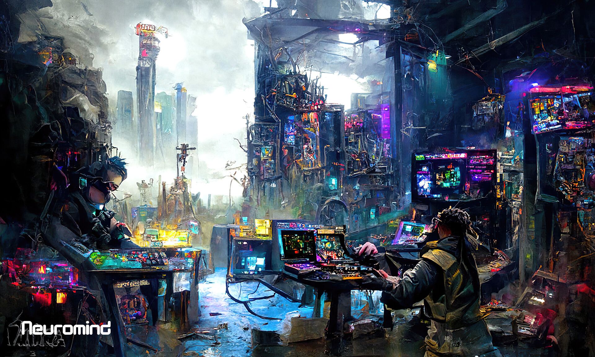 1920x1152 Dystopian Simulation