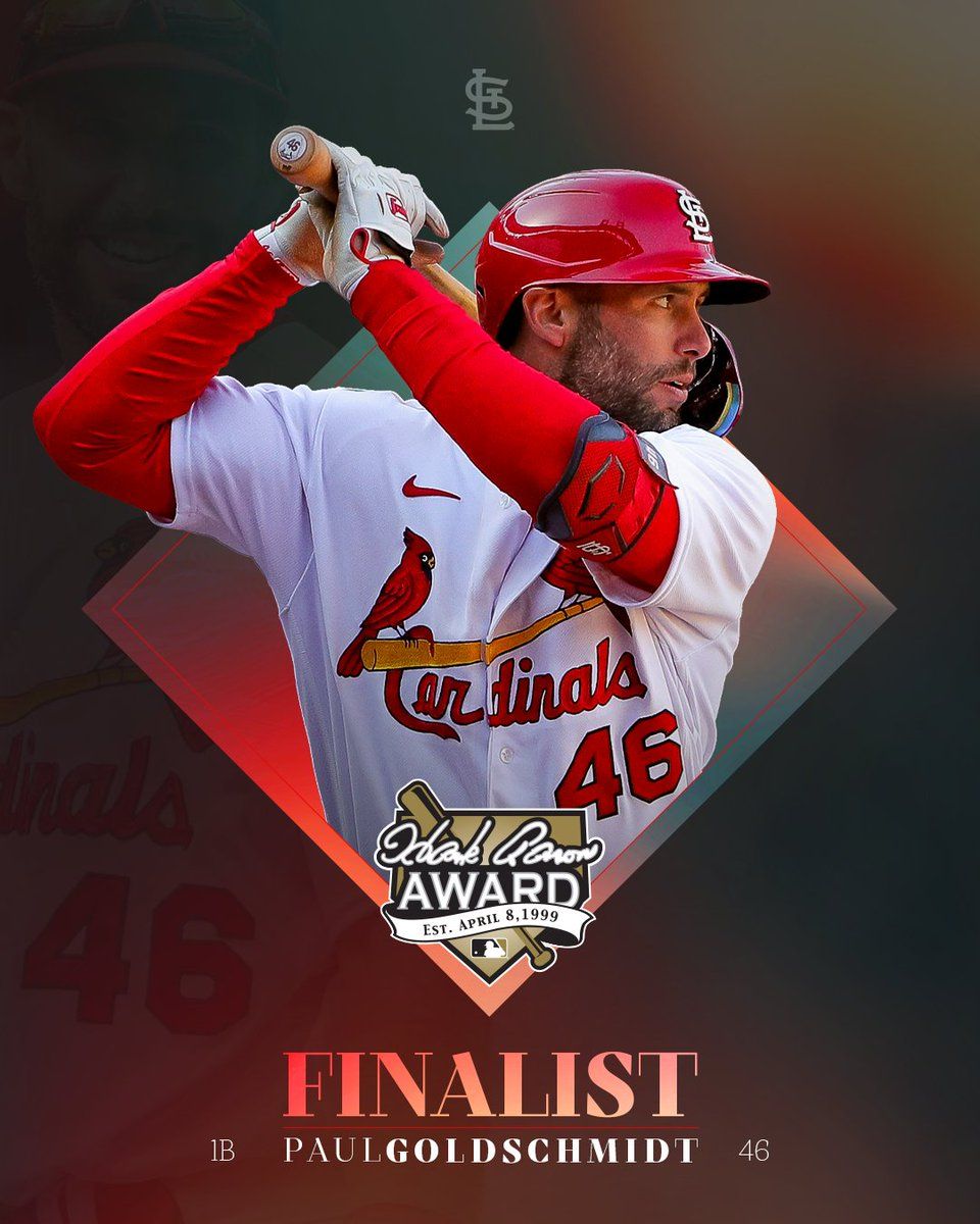 960x1200 Paul Goldschmidt is a finalist for the 2022 Hank Aaron Award! Vote Goldy