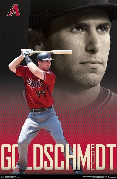 494x750 Arizona Diamondbacks Goldschmidt Poster Print # VARTIARP15759