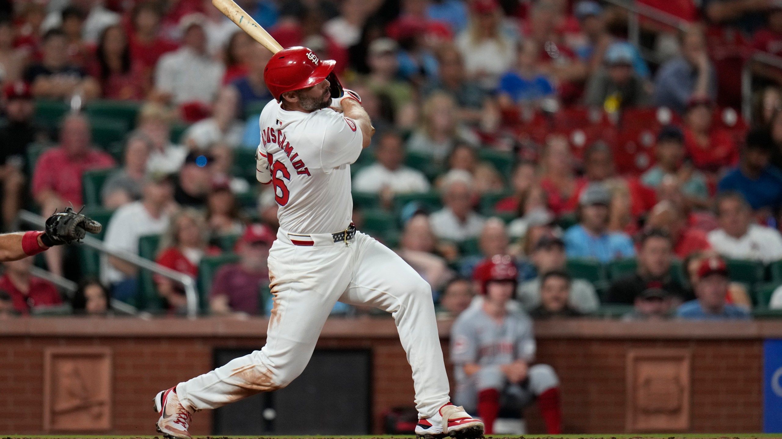 2560x1440 Paul Goldschmidt Drives In Tiebreaking Run In 8th As The Cardinals Beat The Reds 2 1