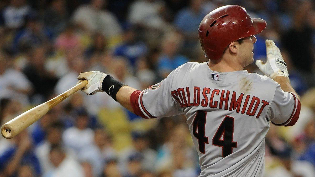 1200x675 Download Paul Goldschmidt Back View Swing Wallpaper