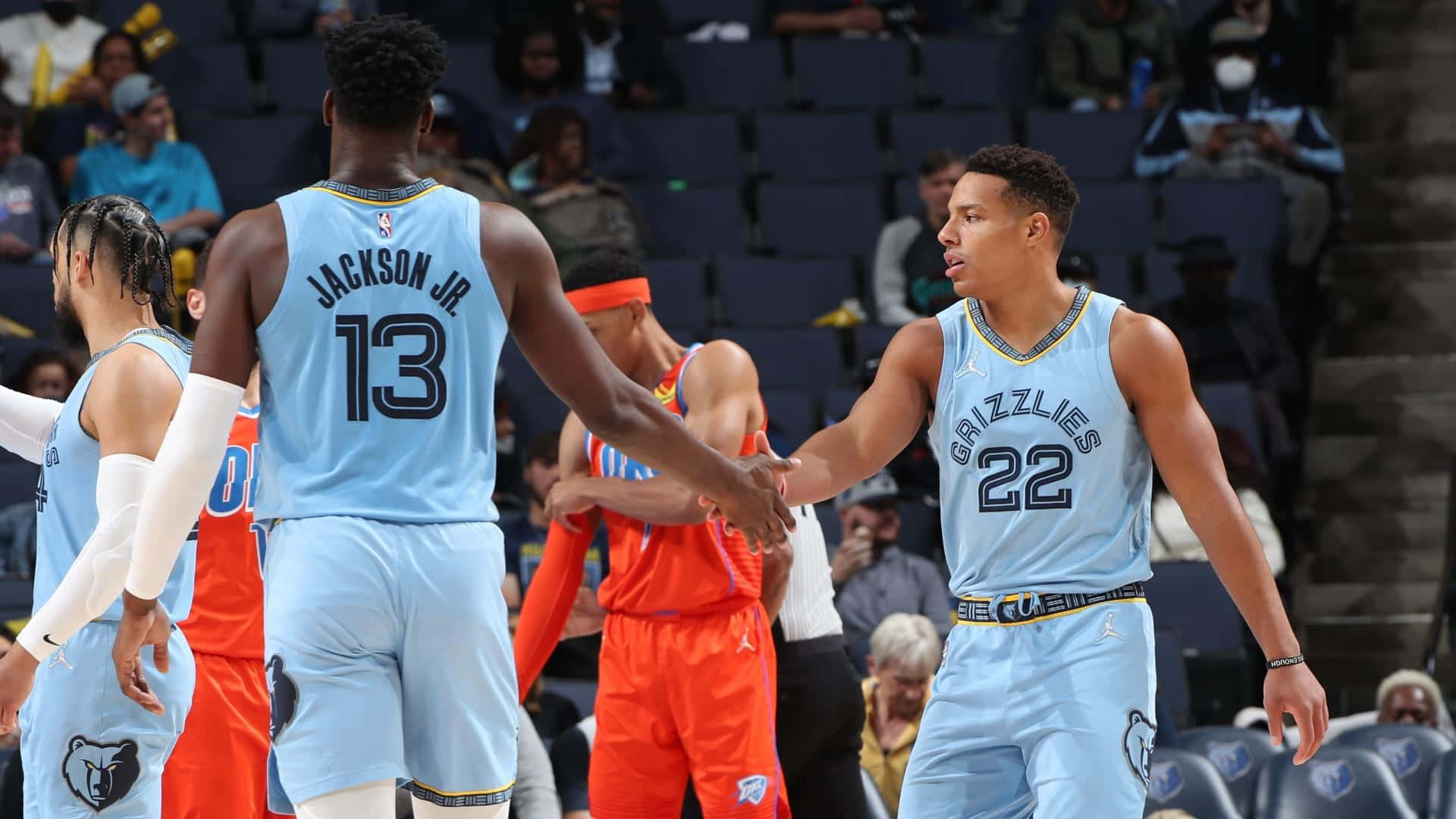 1920x1080 Download Jaren Jackson Jr. And Desmond Bane Wallpaper