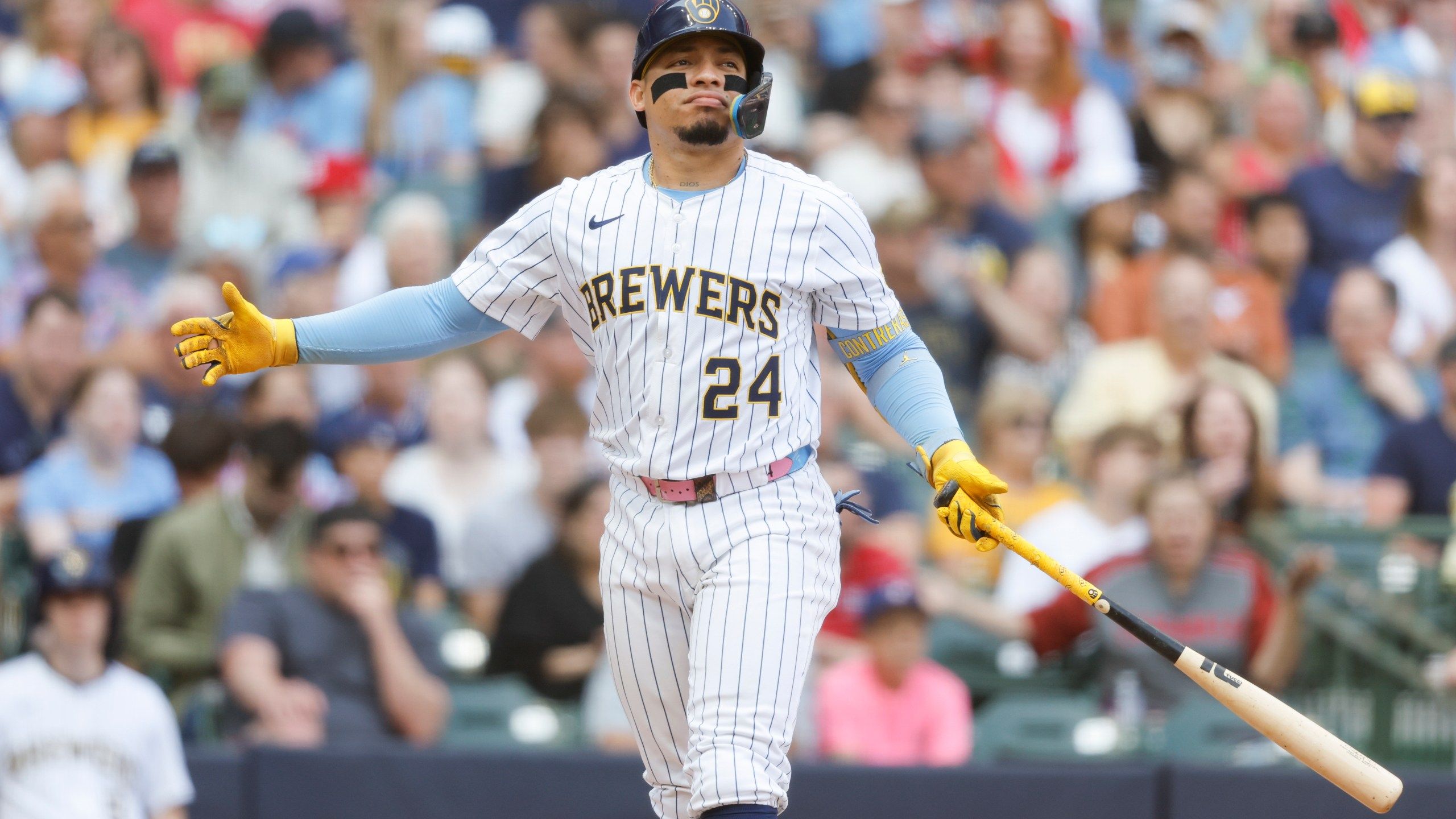 2560x1440 Willson and William Contreras first pair of brothers to homer in same inning as opponents since 1933