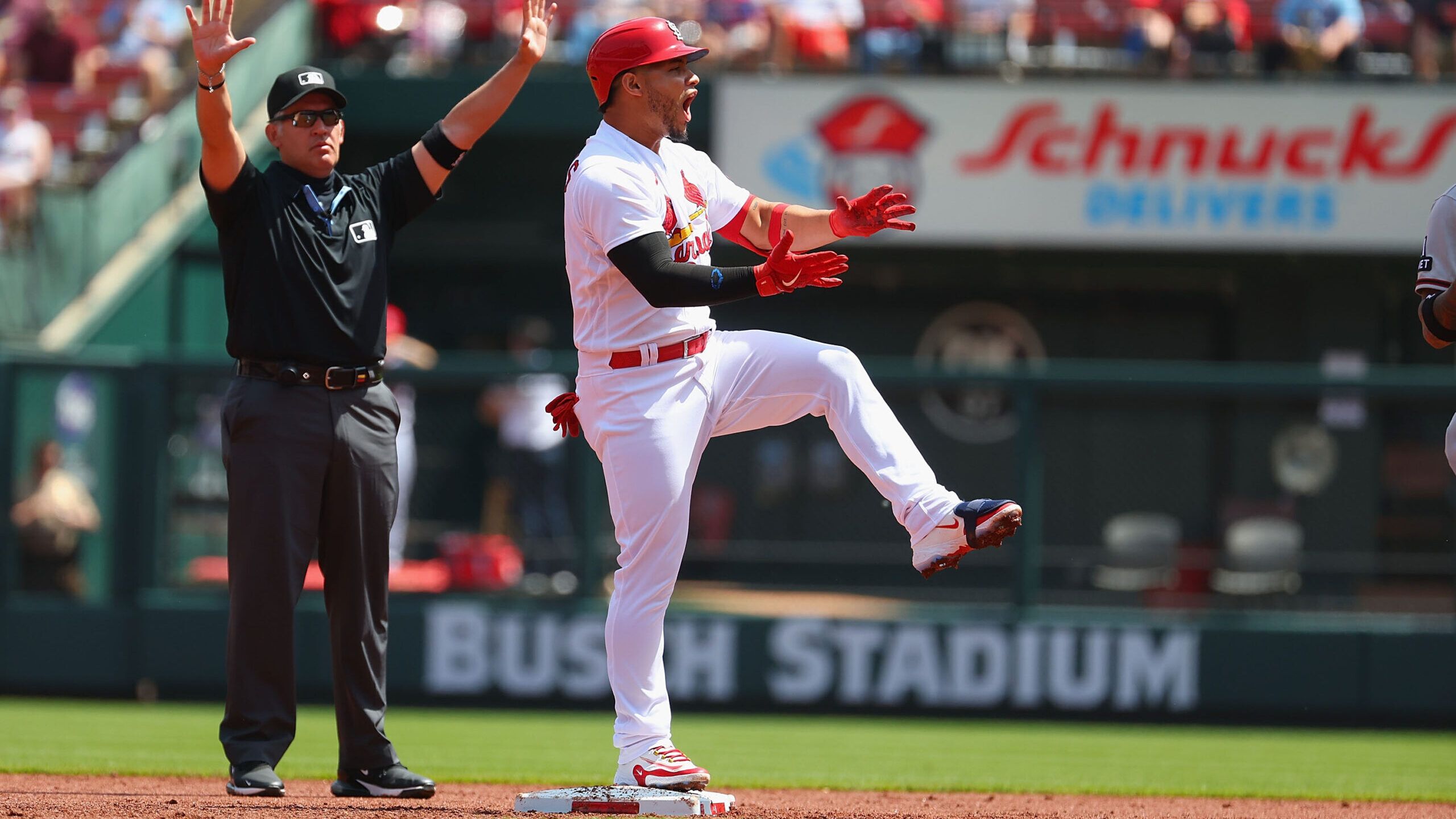2560x1440 Cardinals' Contreras on Madison Bumgarner: 'He blew out in that inning'