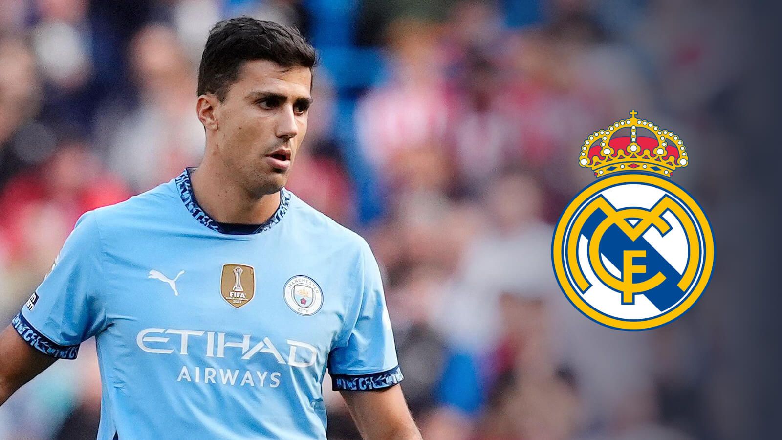 1600x900 Man City star Rodri opens door to Real Madrid transfer amid Guardiola 'incentive'