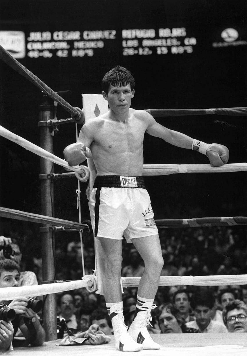 850x1224 Download Young Julio Cesar Chavez Wallpaper