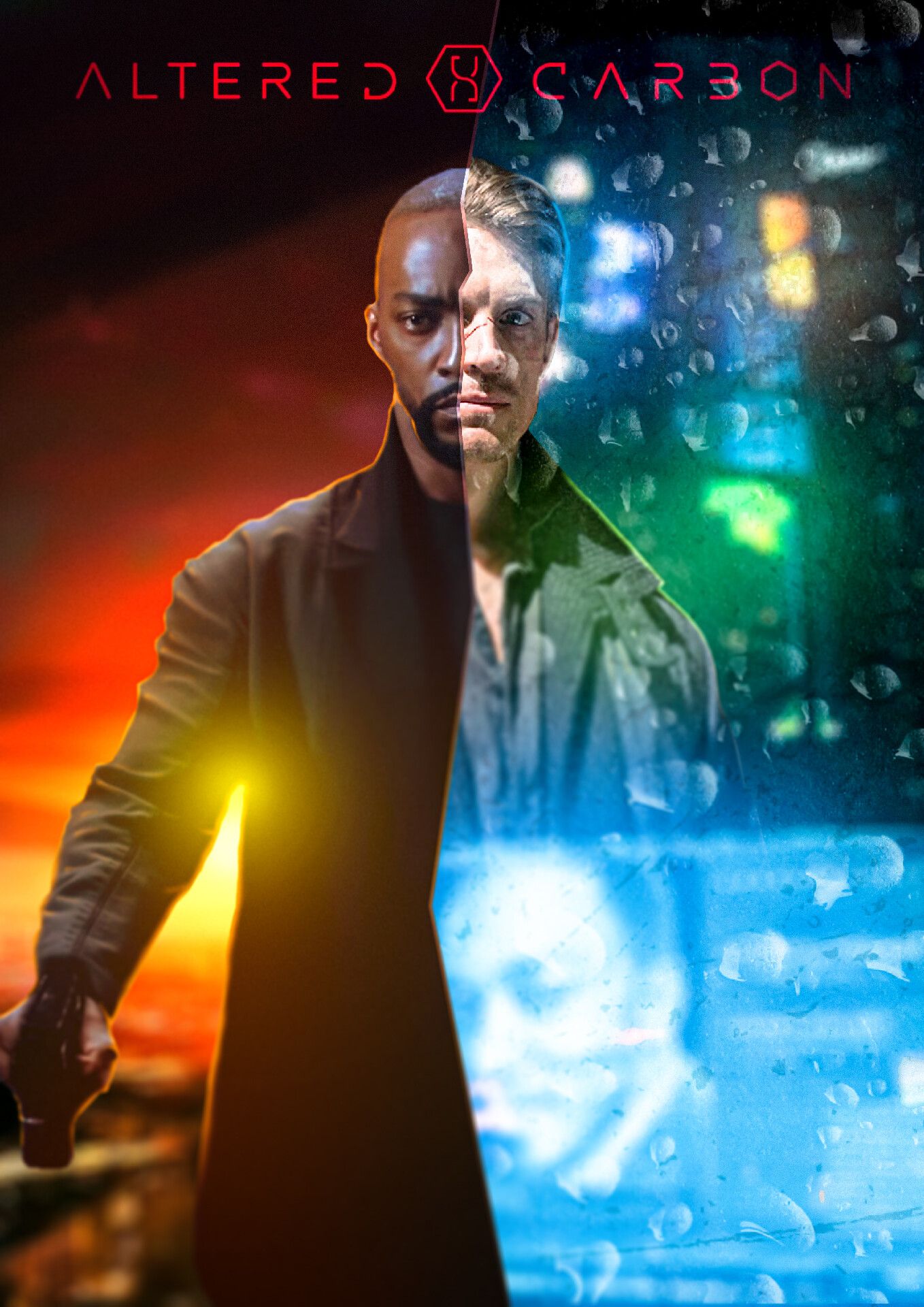 1358x1920 Altered Carbon Season 2 Poster